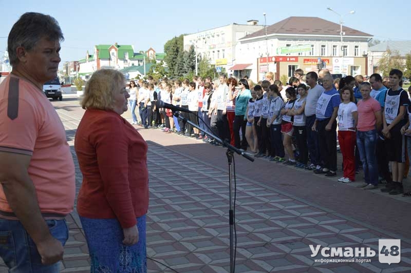 «Кросс нации» в Усмани: на старт вышли 350 человек