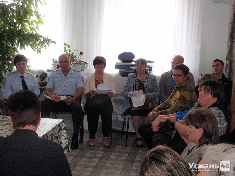 Межведомственная комиссия провела профилактику правонарушений в Усманском районе
