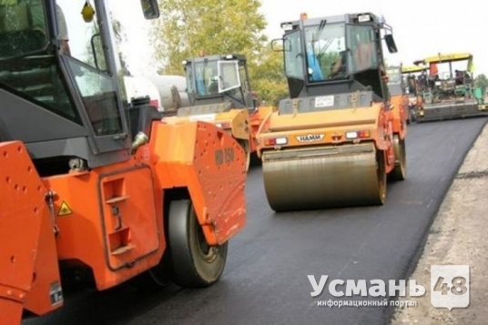 Более 9 километров автомобильных дорог отремонтировали в Усманском районе