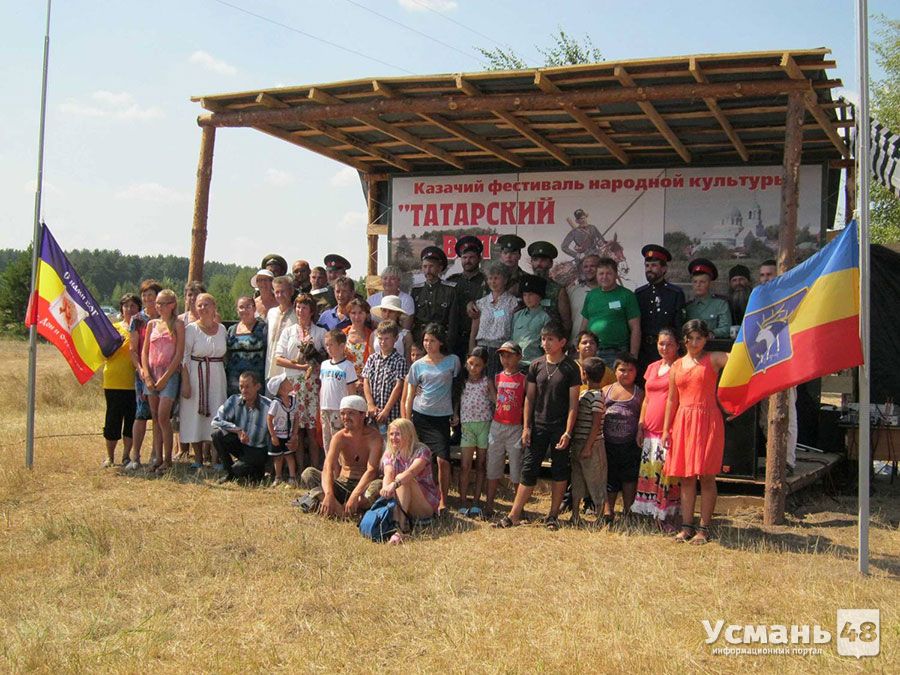 5, 6, 7 августа на берегу реки Усмань состоится фестиваль народной культуры «Татарский вал»
