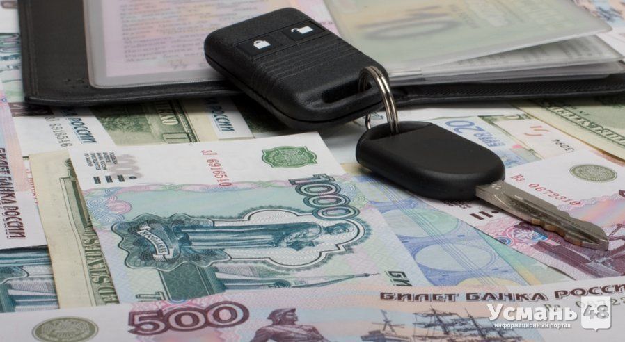 За право сесть за руль алиментщик из Усмани заплатил 300 тысяч рублей