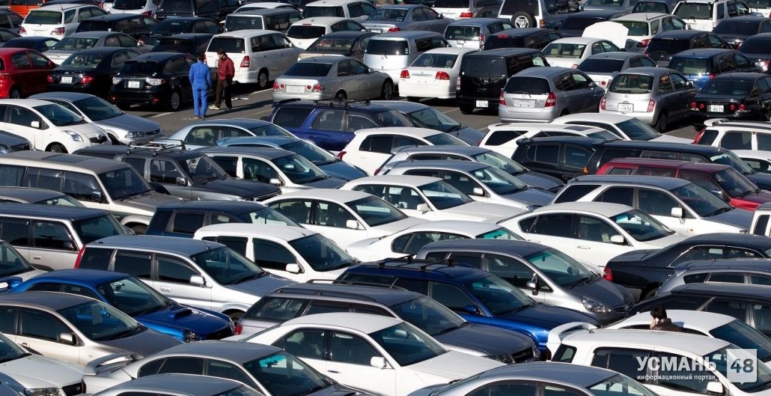 В Липецкой области на тысячу человек приходится 304 автомобиля