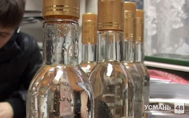 В с. Грачевка Усманского района в магазине выявили нелегальный алкоголь
