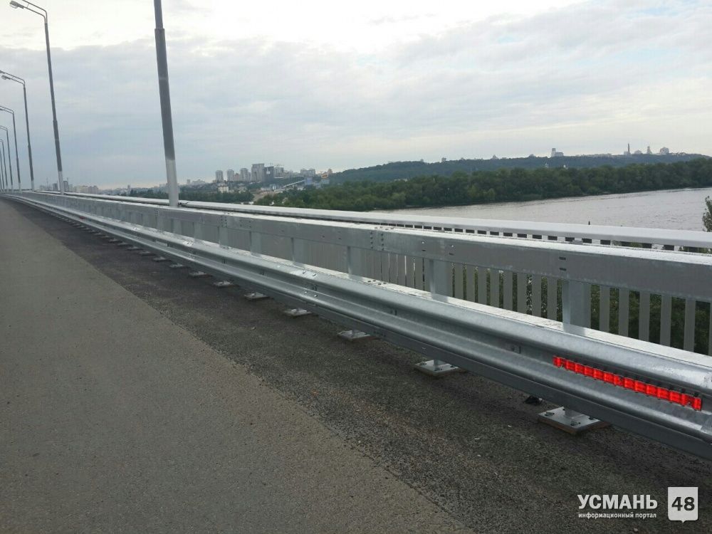 В Усманском районе открыто движение по мосту через реку Воронеж