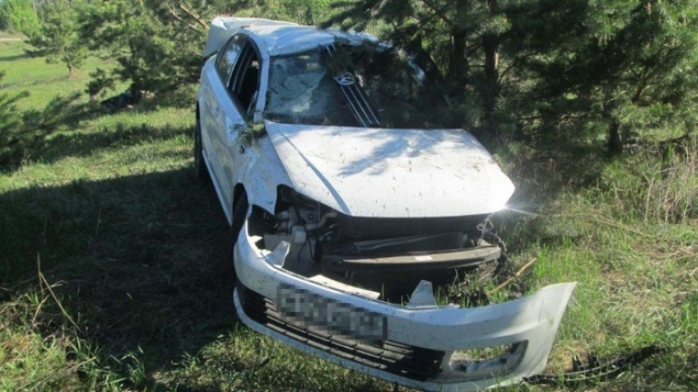 В Усманском районе, вылетев в кювет, погиб 27-летний водитель иномарки