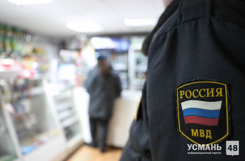 В Усманском районе полицейские раскрыли ранее совершенную кражу из магазина