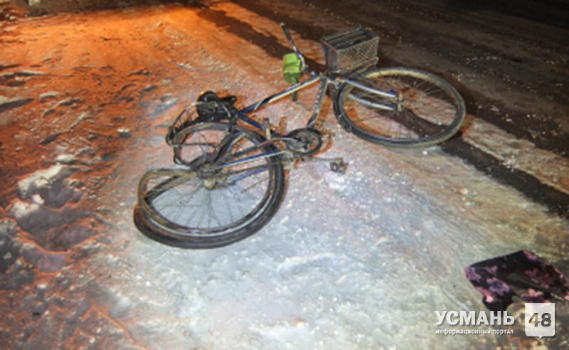 В Усманском районе в ДТП пострадал велосипедист