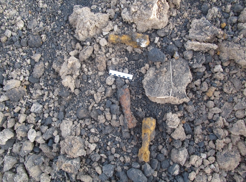 В Усмани найдены мины и снаряды времен В.О.В.