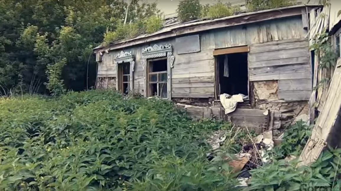 «Застывшее время» в одном из посёлков Усманского района. Видео
