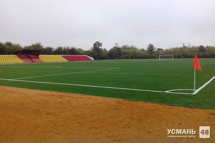 Усманская футбольная команда «Генборг» сыграет против команды из Лебедянского района на своём поле