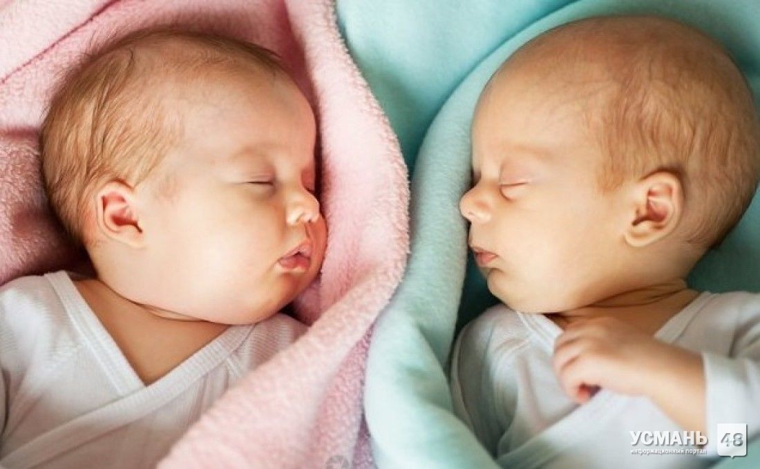 В Липецкой области родились 43 пары близнецов