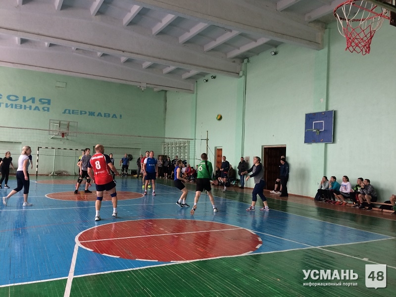 Рождественский турнир по волейболу состоялся в Усмани