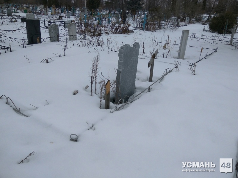 Осуждены бомжи, сжигавшие кресты на кладбище под Усманью