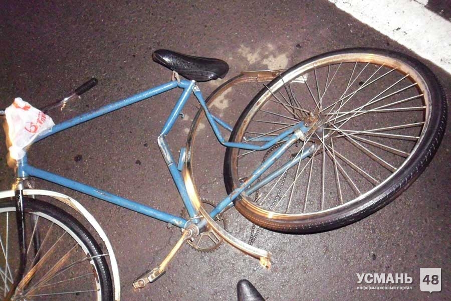 В Усманском районе столкнулись велосипедистка и «ВАЗ-21099»