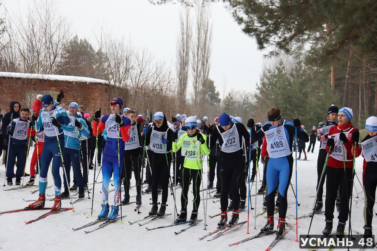 В Усманском районе состоялся муниципальный этап открытой гонки «Лыжня России 2020»