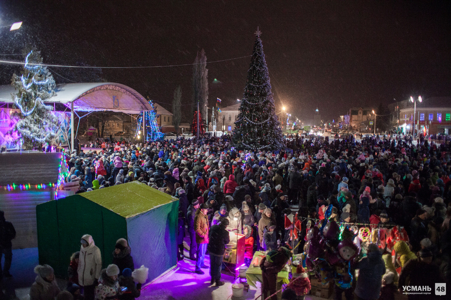 Новогодняя ночь пройдет в Липецкой области без массовых праздников