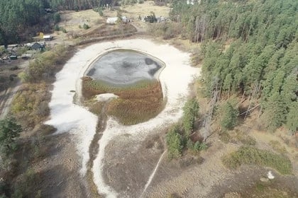Воронежский заповедник показал, что стало с озером Чистым из-за засухи.