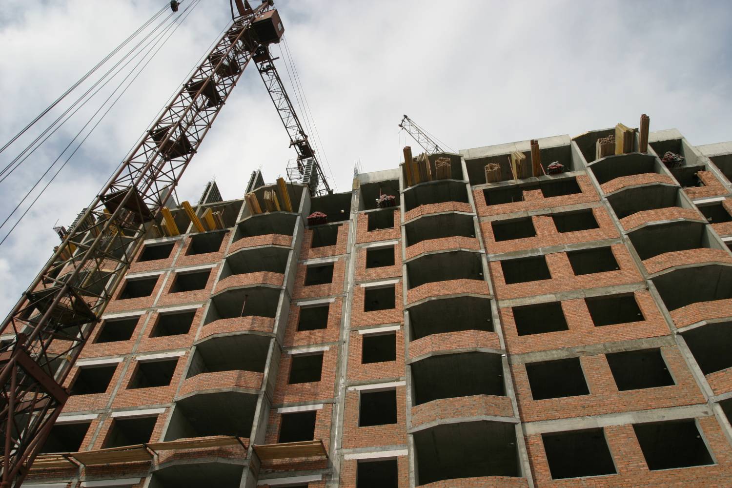 Область в январе-марте построила около 190 тысяч квадратных метров жилья