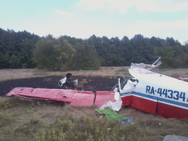 Легкомоторный самолет разбился в Усманском районе: четверо погибших