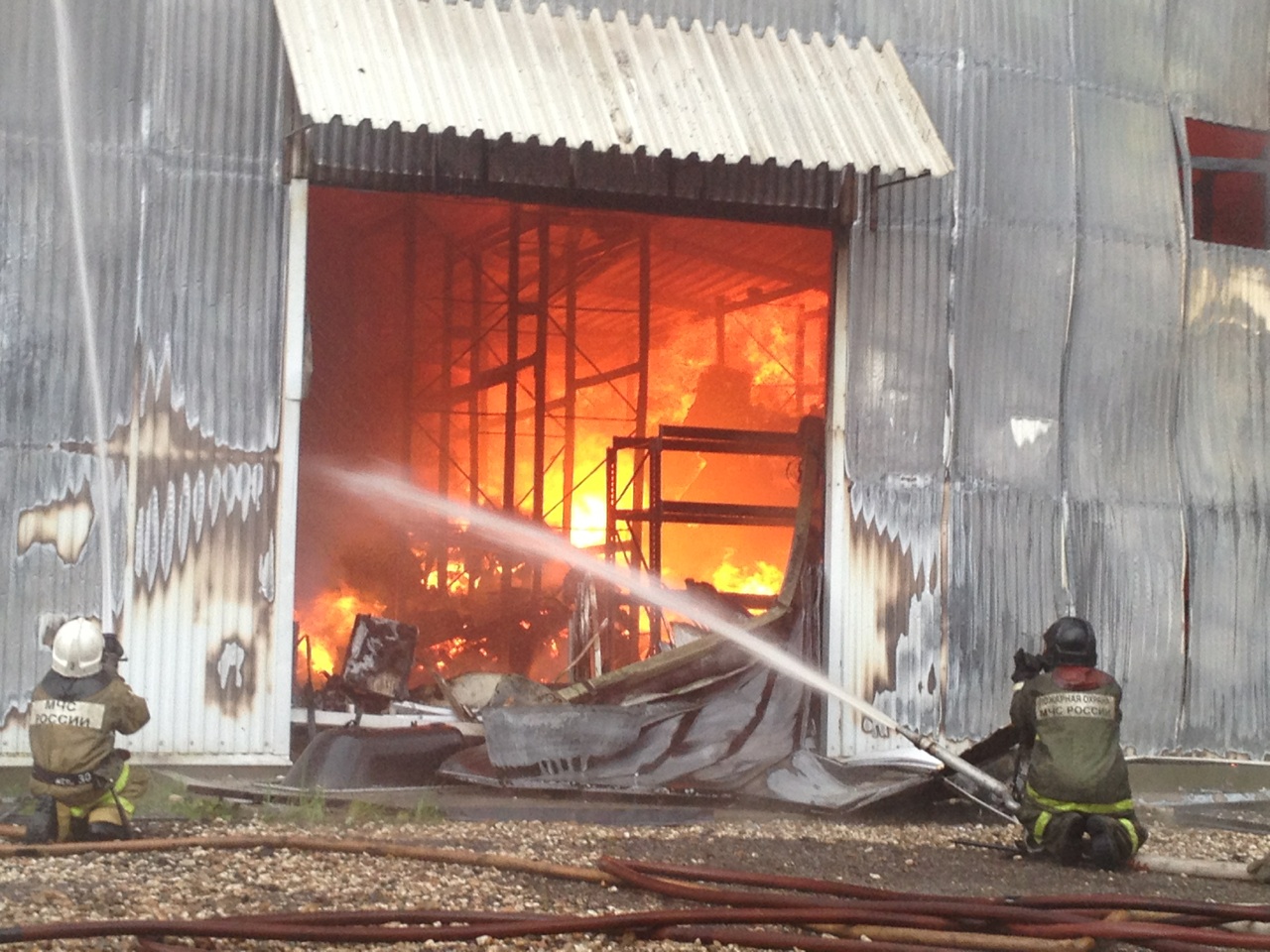 Ущерб от пожара на картофелехранилище в Усманском районе оценили в $ 7 миллионов