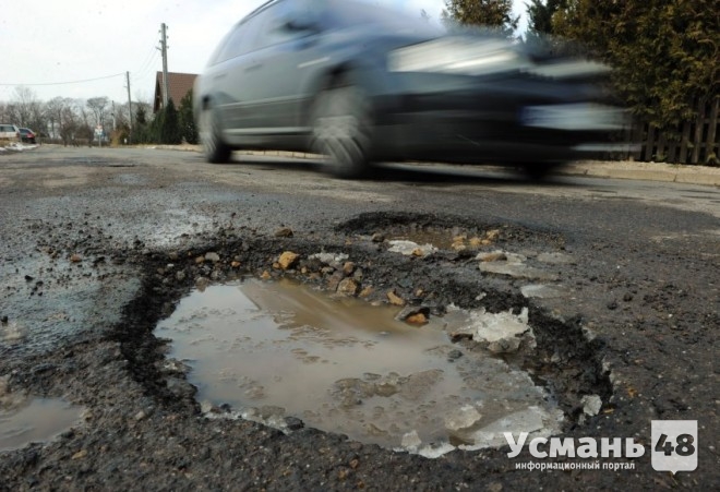Прокуратура Усманского района в судебном порядке потребовала отремонтировать городские дороги