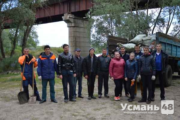В с. Савицкое прошла экологическая акция «Чистый берег»