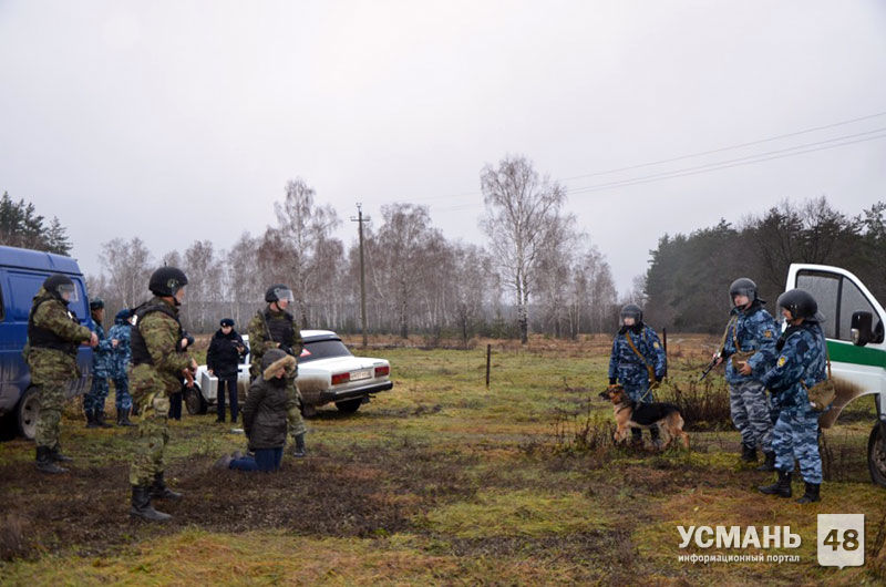 УФСИН России по Липецкой области провели масштабные учения в Усмани