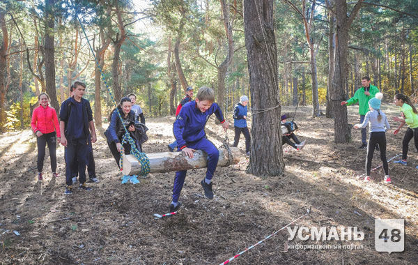 В Усмани прошёл спортивный фестиваль по туризму среди учащихся