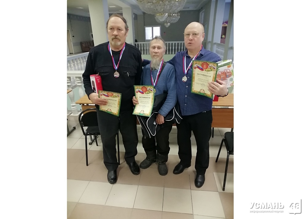 Завершился чемпионат Усманского района по шахматам
