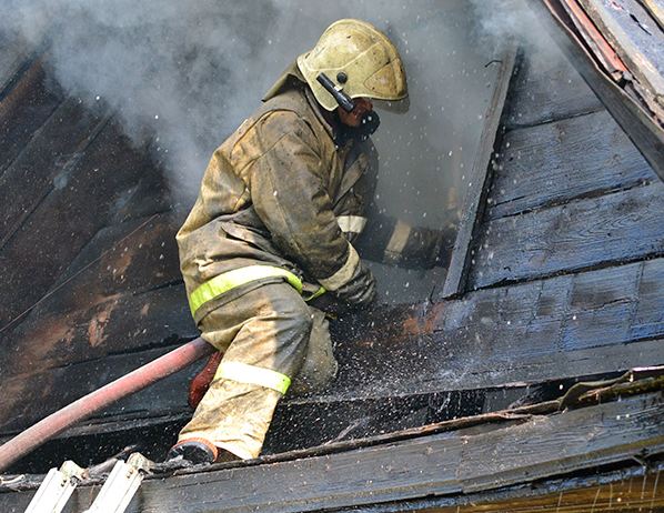 В Усманском районе за прошедшие двое суток произошло два пожара